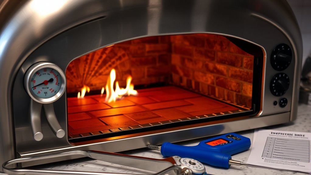 pizza oven heating issues