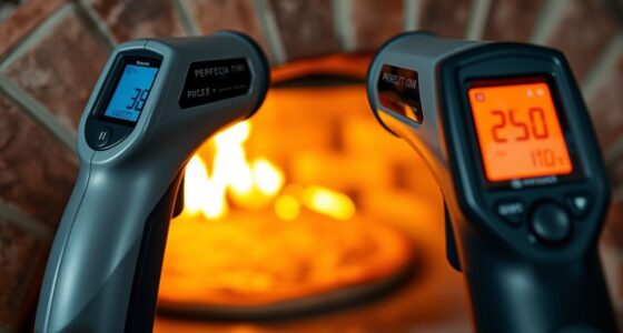 pizza oven temperature measurement