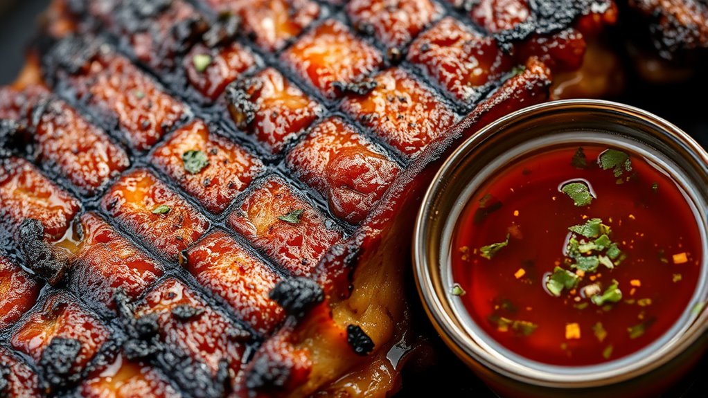 post grill flavor enhancement technique