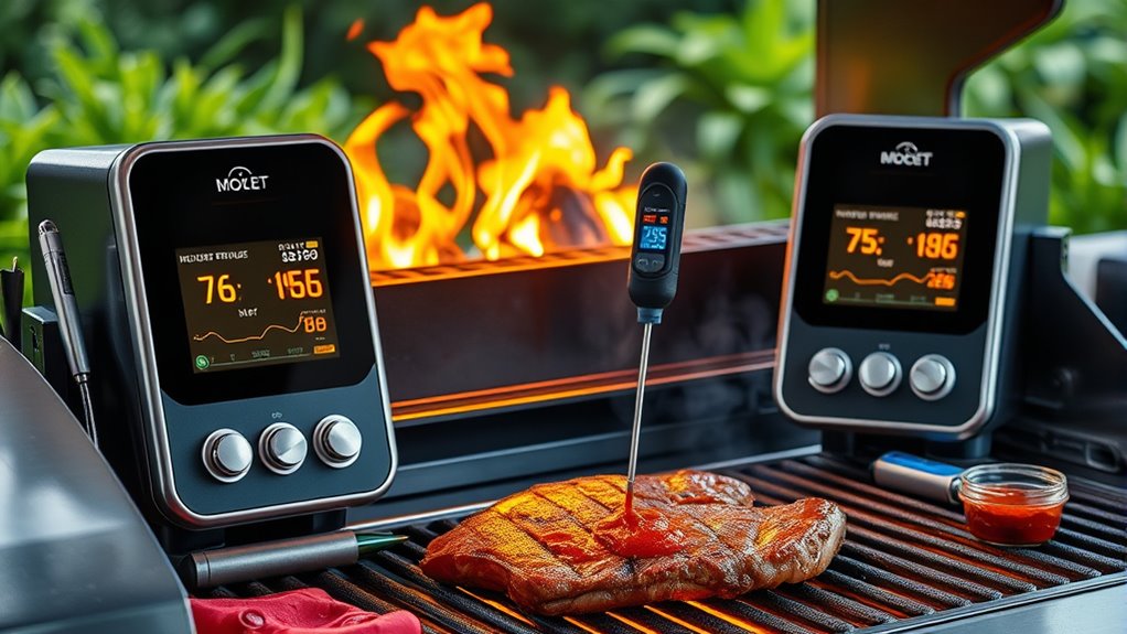 precise meat doneness monitoring