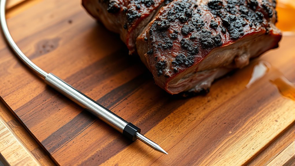 precise meat temperature control