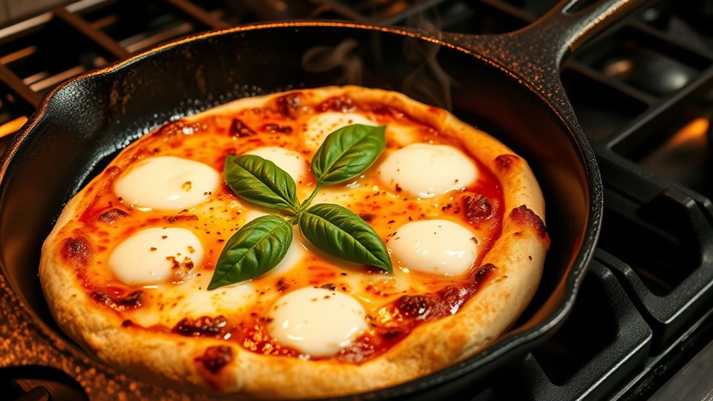 preheat broil smoke crisp