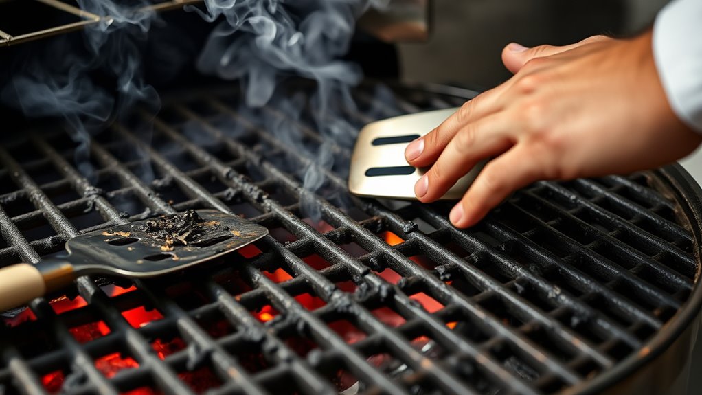 preheat clean maintain cook