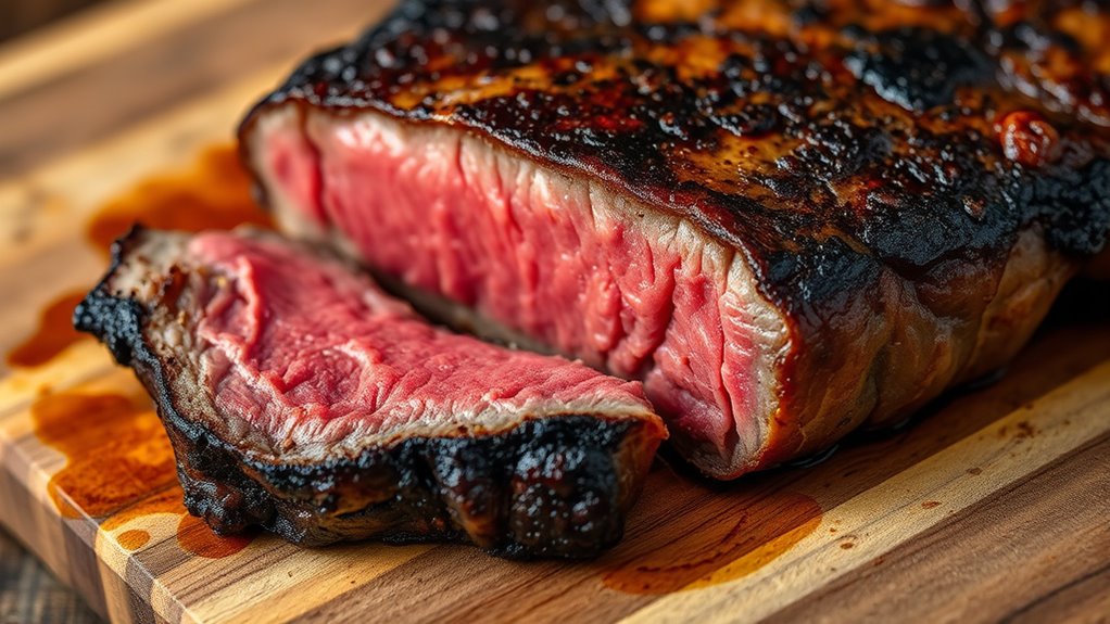 preheat pan sear carefully