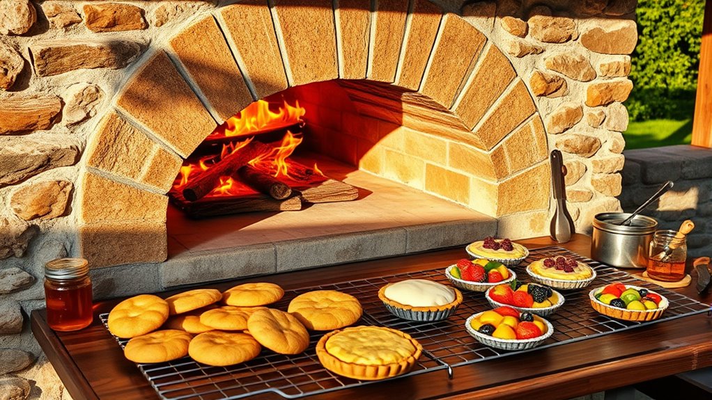 prepare oven for desserts