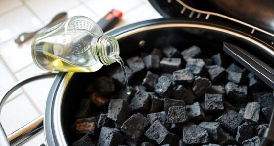 properly ignite charcoal safely