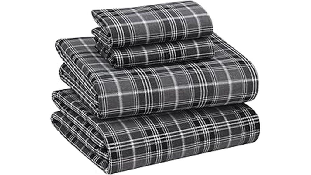 queen sized flannel bedding