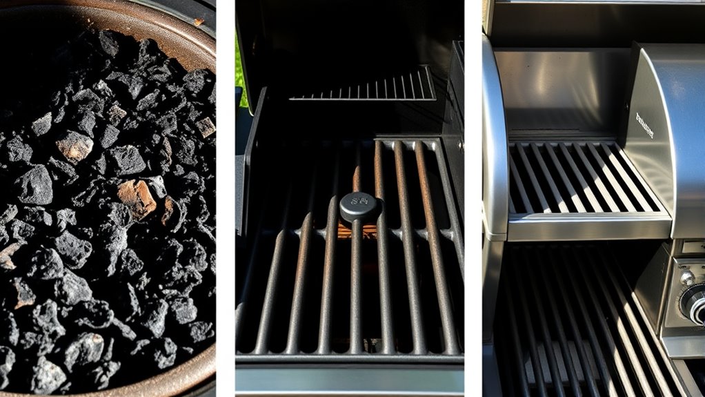 regular cleaning and ash management