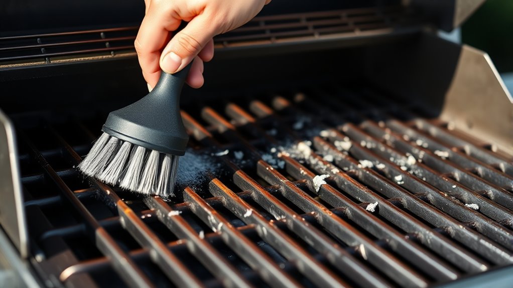 regular grill maintenance and monitoring