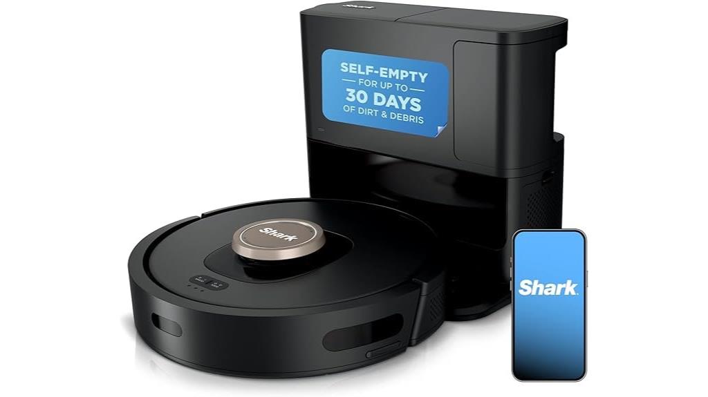 robot vacuum with self empty base