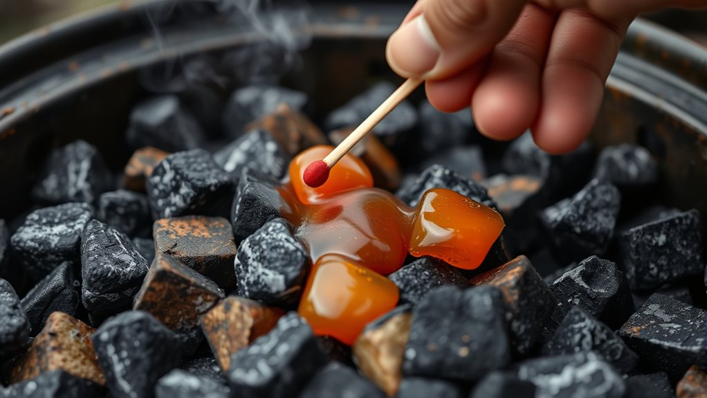 safe charcoal lighting practices