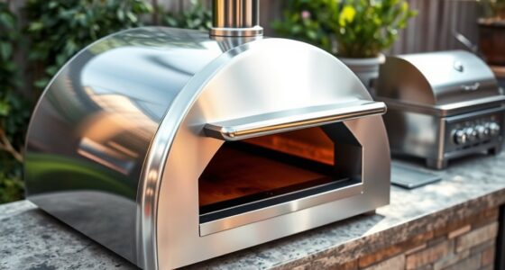 safe outdoor pizza placement