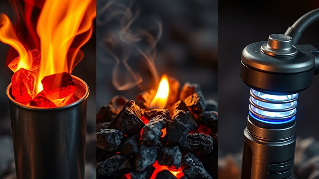 safe quick charcoal lighting methods