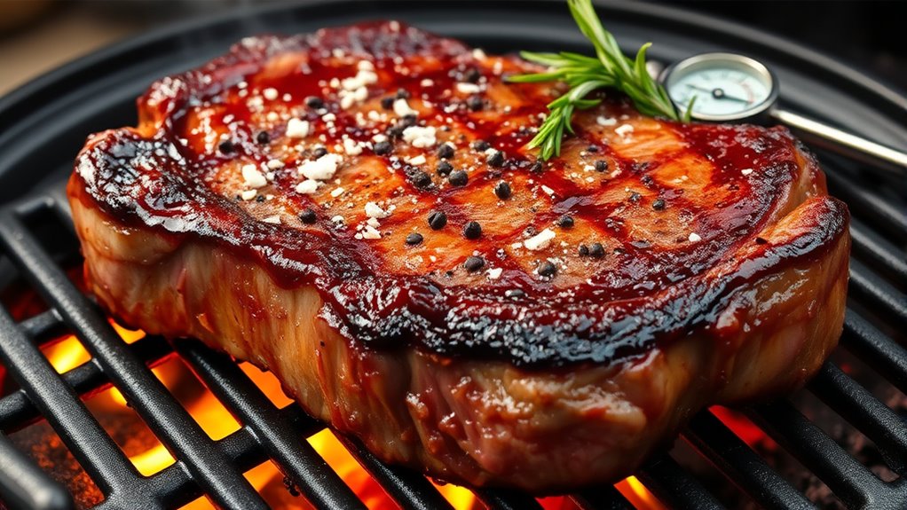 season just before grilling