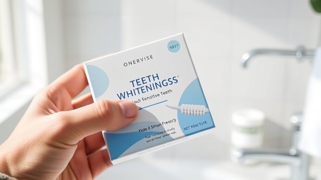 sensitive teeth whitening considerations