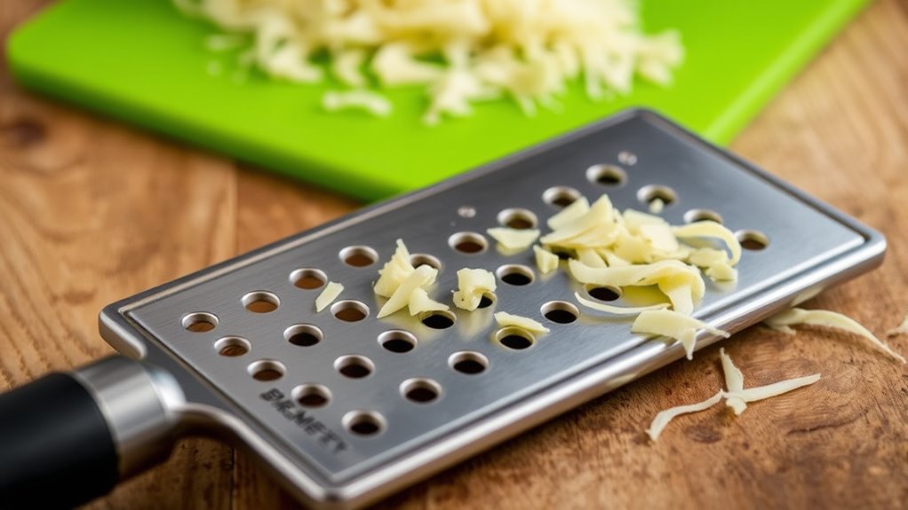 shred cheese safely efficiently