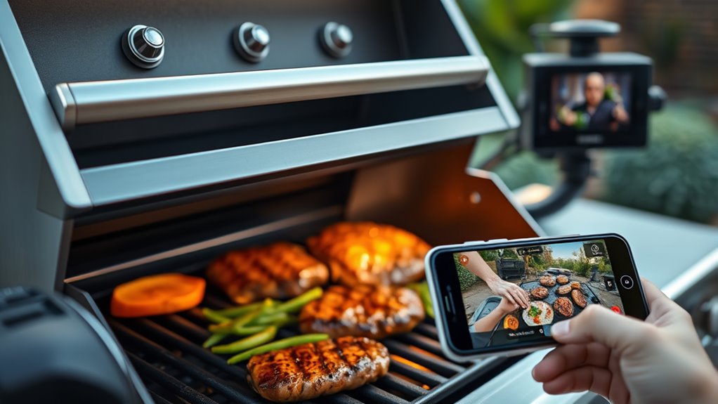 smart grill camera technology