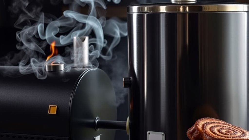 smoke flavor and distribution