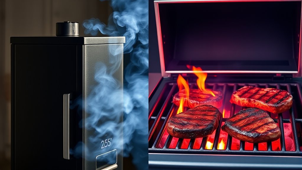 smoking requires slow precise heat