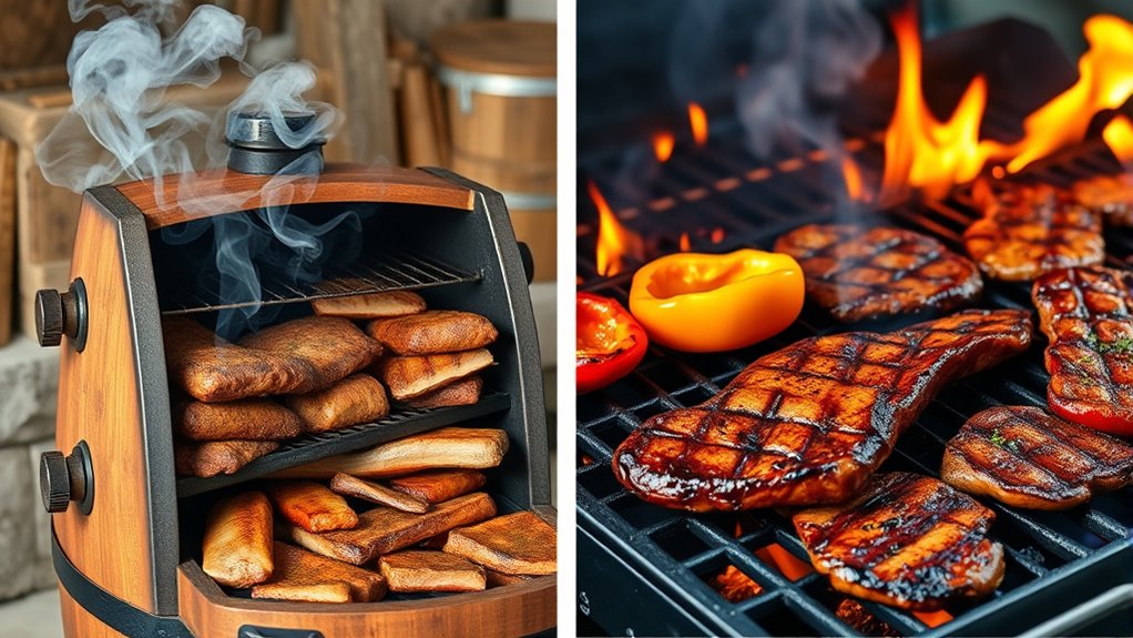 smoky marinated grilled flavors