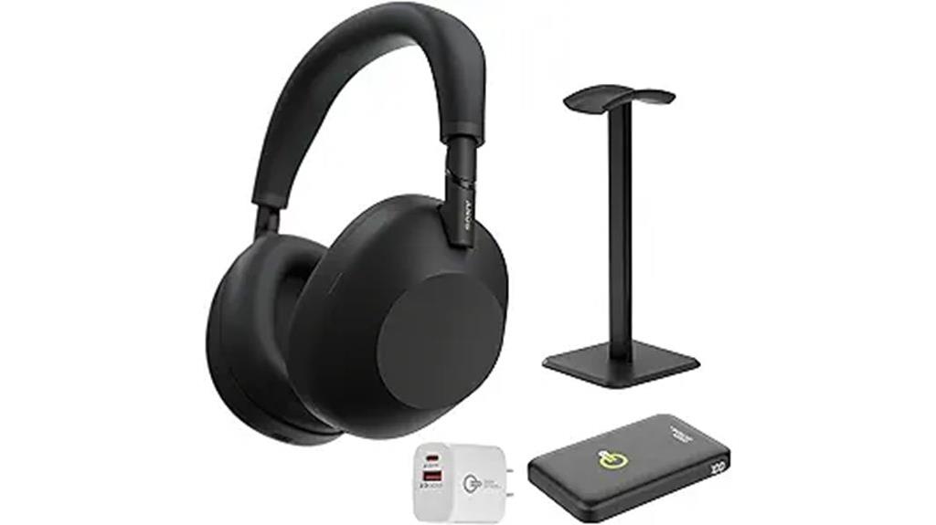 sony noise canceling headphones set