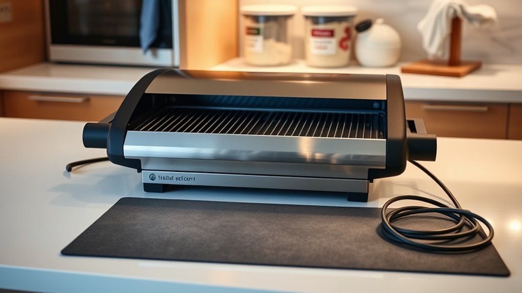 store grill safely properly