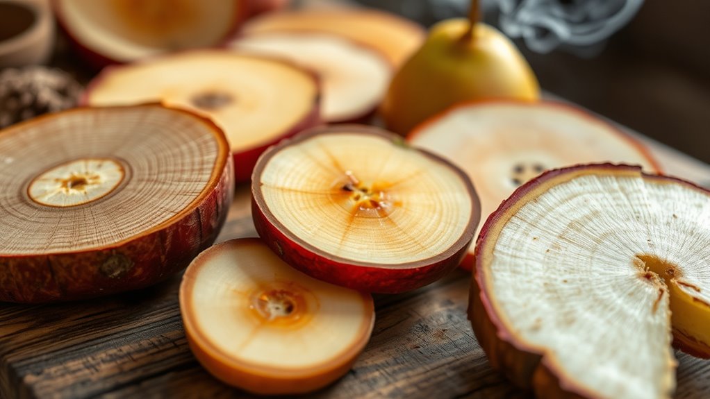 sweet subtle fruit smoke