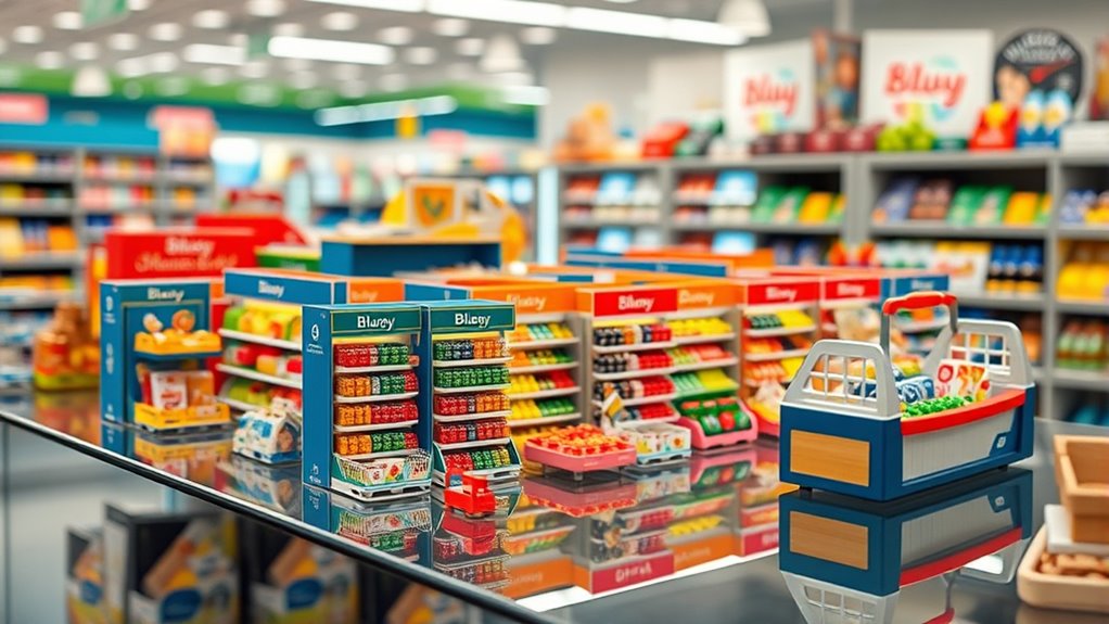 top bluey supermarket playsets