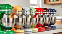 top kitchenaid mixer colors