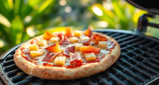tropical grilled pizza experience