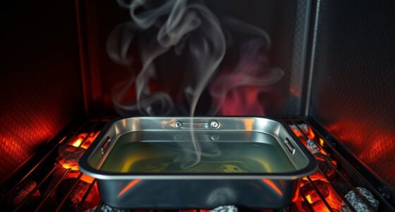 using water pan in smoking