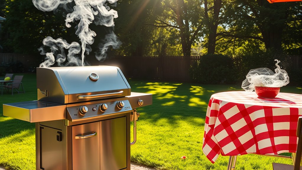 weather impacts grilling conditions