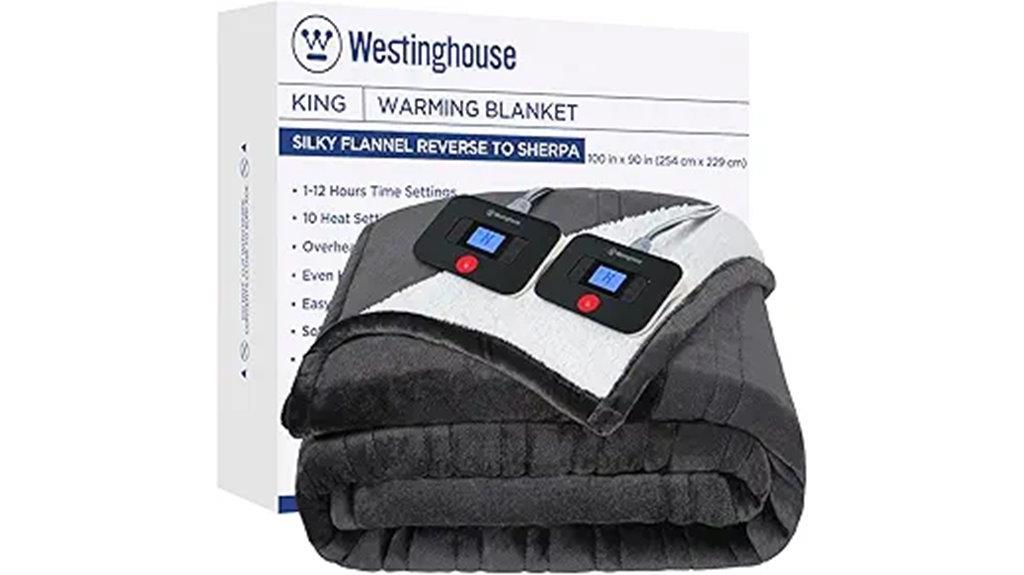 westinghouse king blanket heating