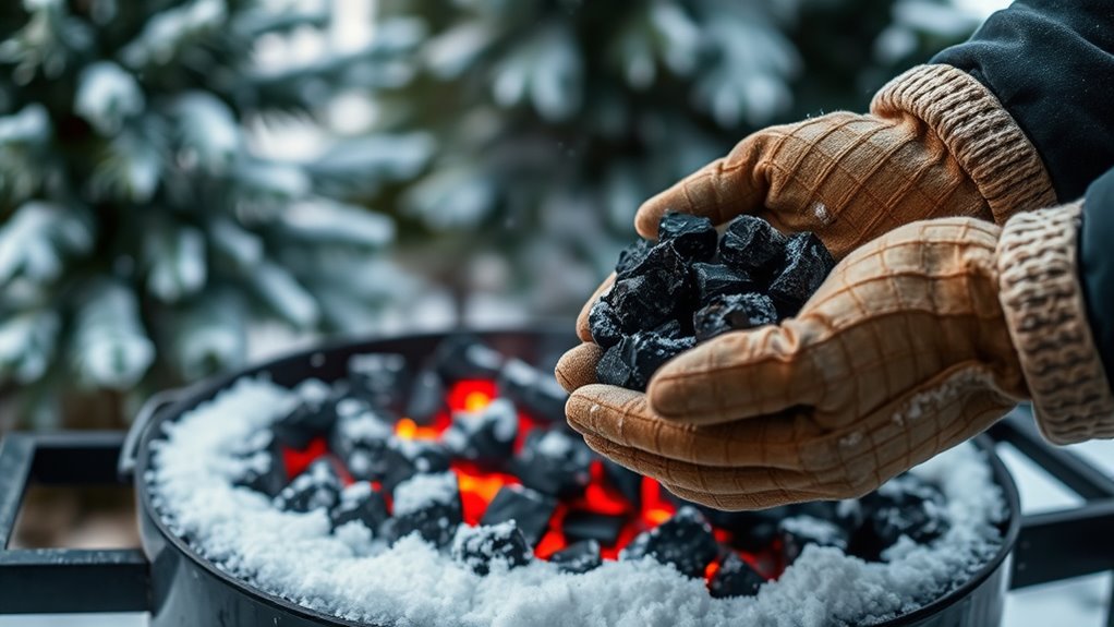 winter grilling fuel options