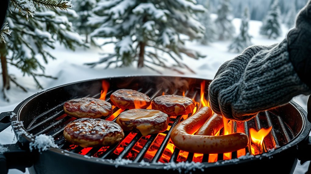 winter grilling safety tips
