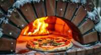 winter pizza oven tips