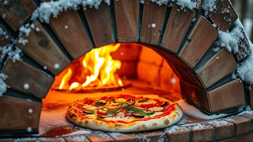 winter pizza oven tips
