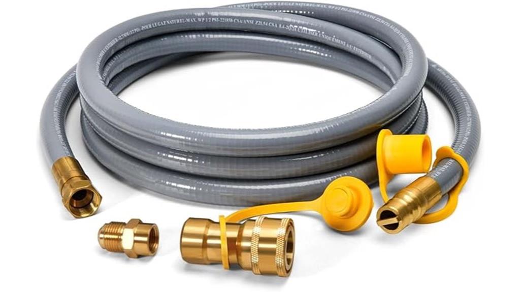 10 feet gas hose