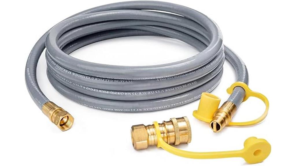 12 foot natural gas hose