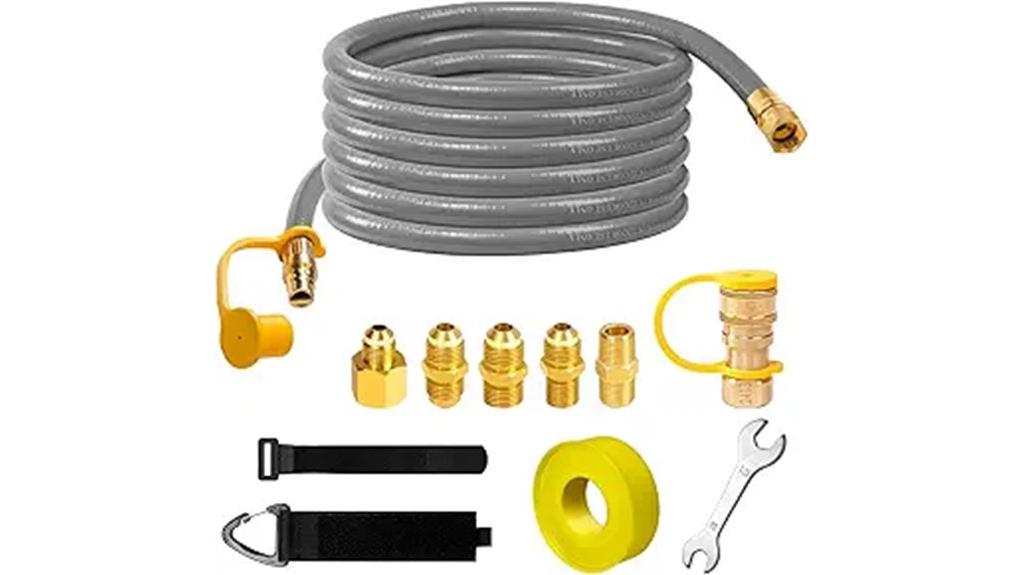 12ft low pressure gas hose