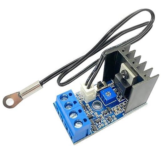 DC 12V 1A Fan Speed Controller with Sensor