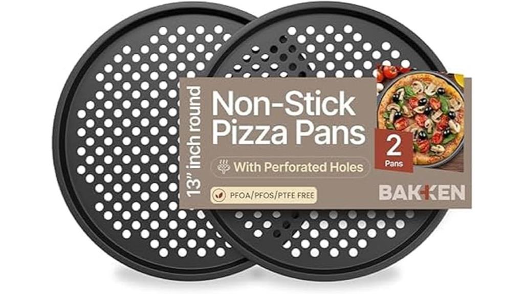 13 inch perforated pizza pan