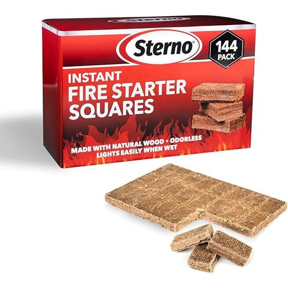 Sterno Fire Starter Squares 144 Count