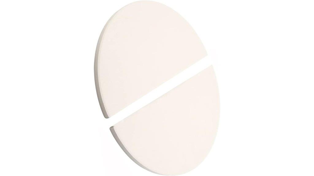 15 inch half moon stone