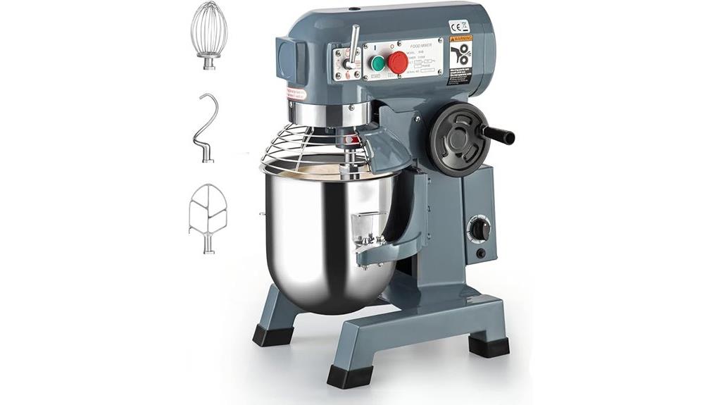 15qt stainless steel mixer