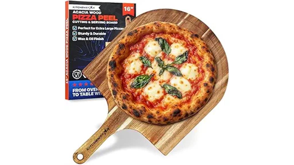 16 inch acacia pizza peel