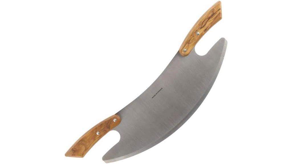 17 inch olivewood rocker blade