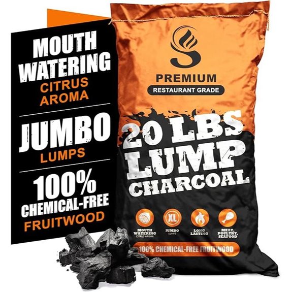 Sunlight Lump Charcoal for Grilling 20 lbs