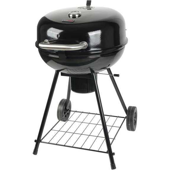 Grill Boss 22-Inch Charcoal Kettle Grill with Accessories
