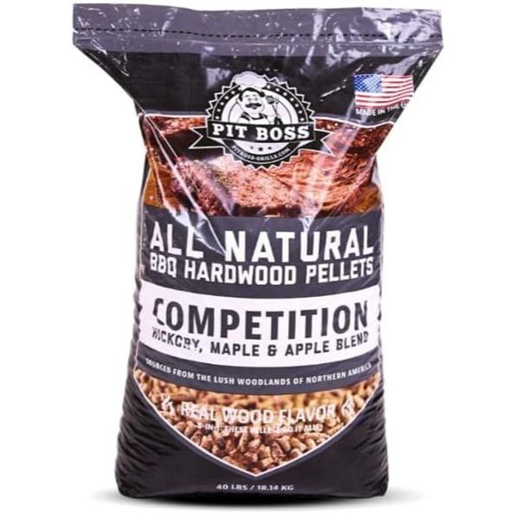 Pit Boss 40-Pound Natural Hardwood BBQ Pellets